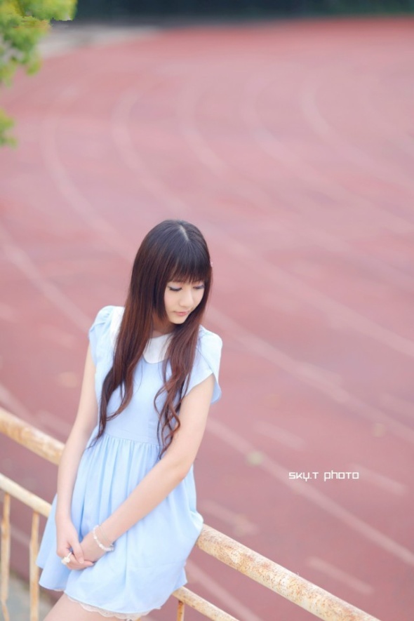 小清新美女校园清纯生活照写真图片(第7页)