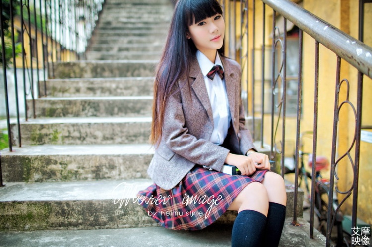 JK制服美女校园生活写真照(第6页)