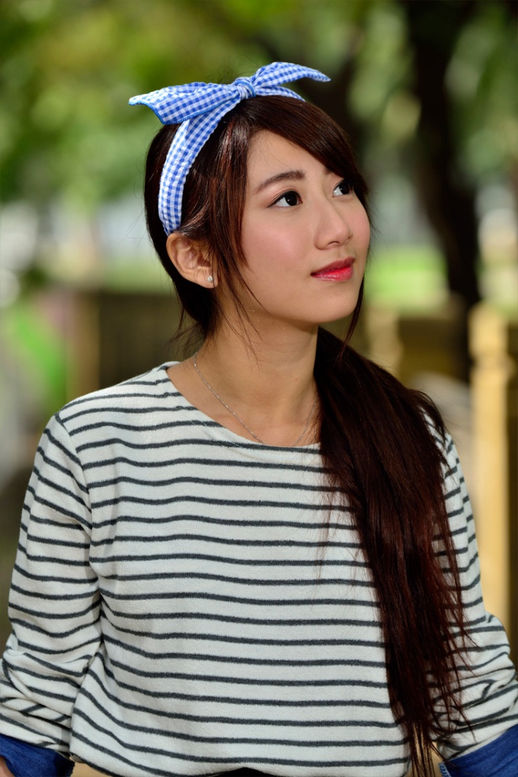 清纯美女张嘉庭户外JK制服写真照片(第12页)