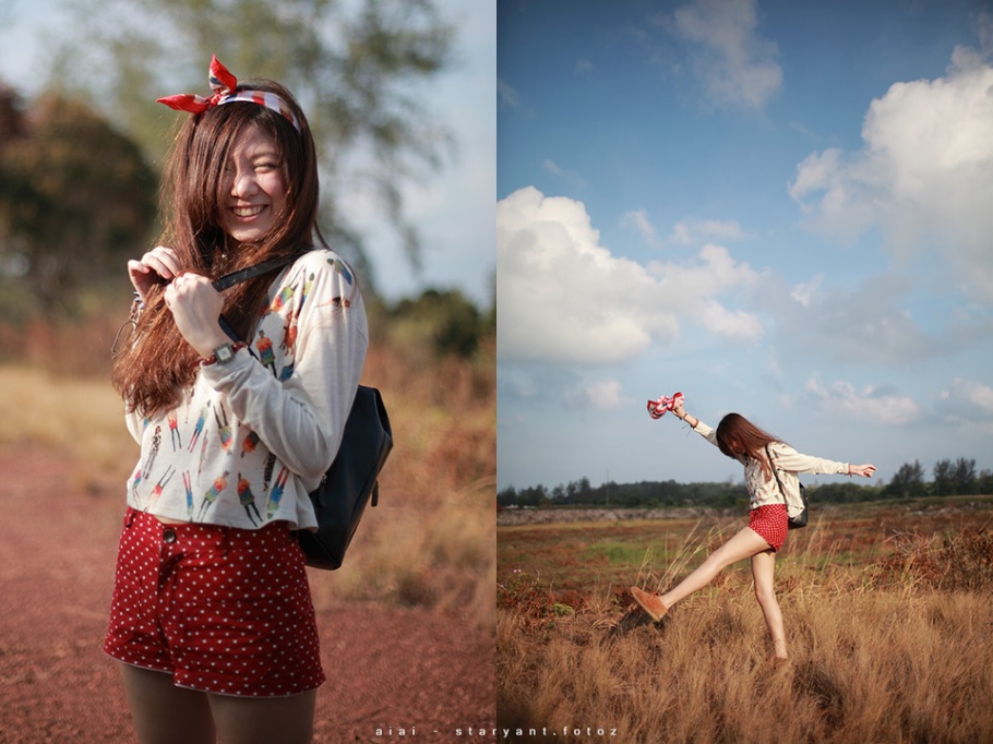 阳光美女户外清纯唯美写真照片(第9页)