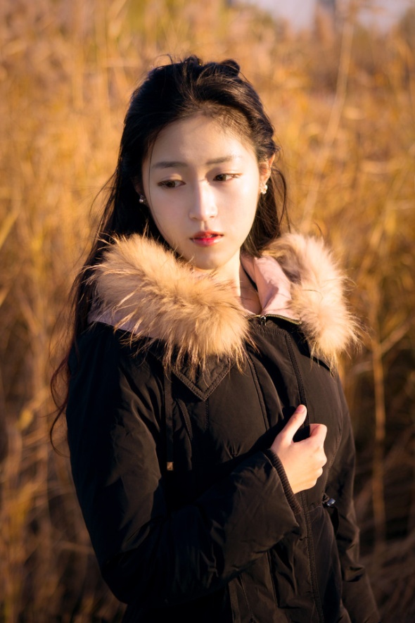 清纯美女秋天唯美黄昏下的图片(第5页)