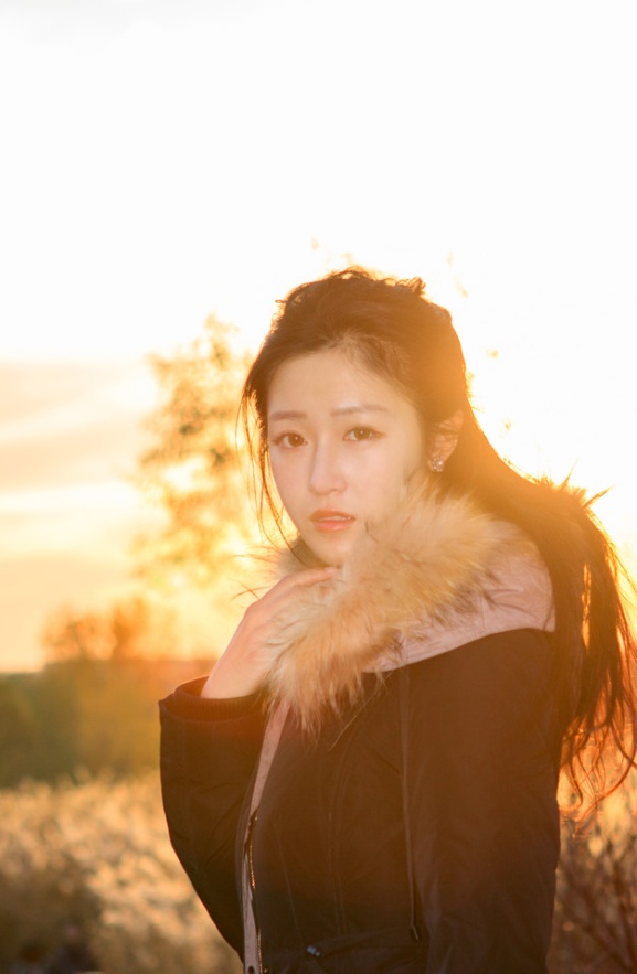 清纯美女秋天唯美黄昏下的图片(第14页)