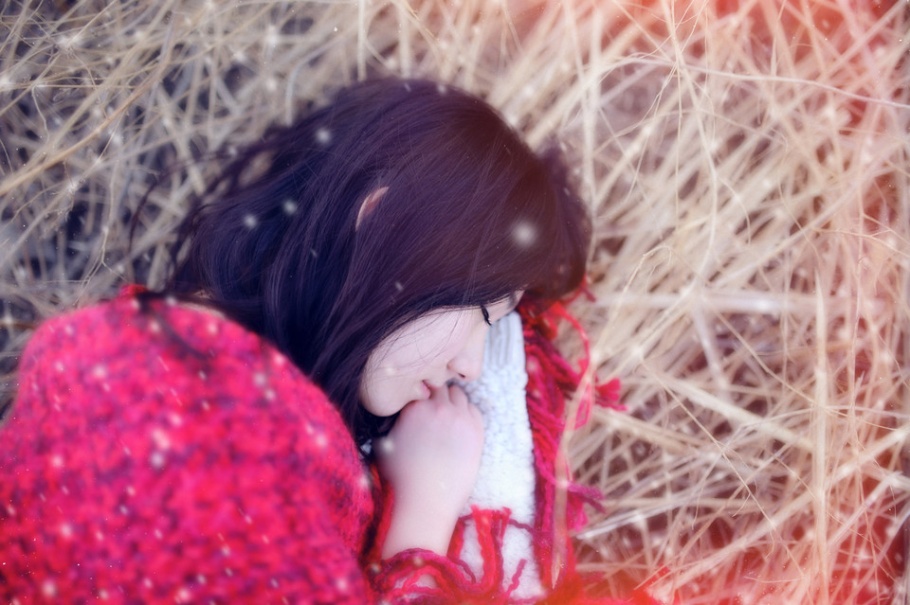 嫩模美女冬季户外写真照片(第5页)
