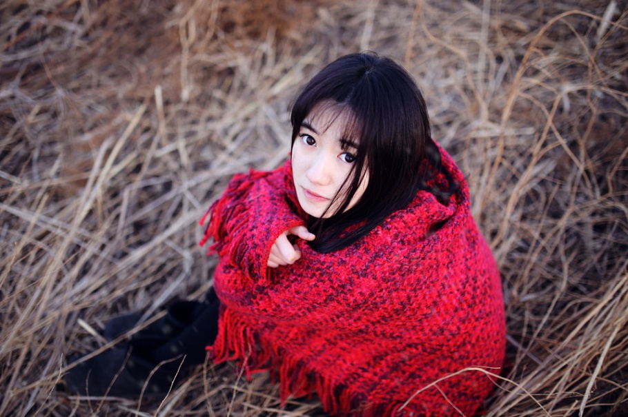 嫩模美女冬季户外写真照片(第18页)