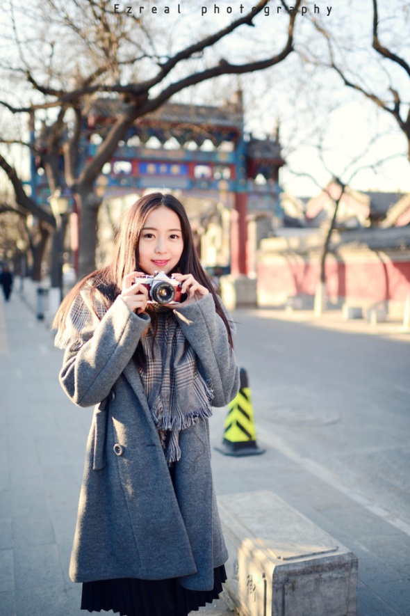 可爱美女北京清纯街拍照片(第5页)