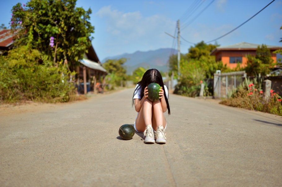 可爱美女水果之恋写真照片(第5页)