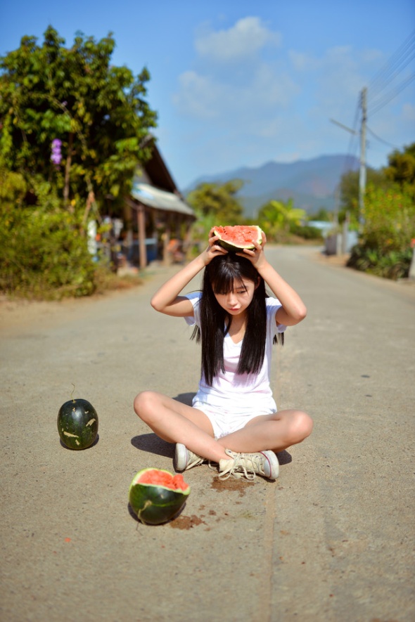 可爱美女水果之恋写真照片(第16页)