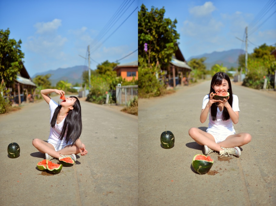 可爱美女水果之恋写真照片(第19页)