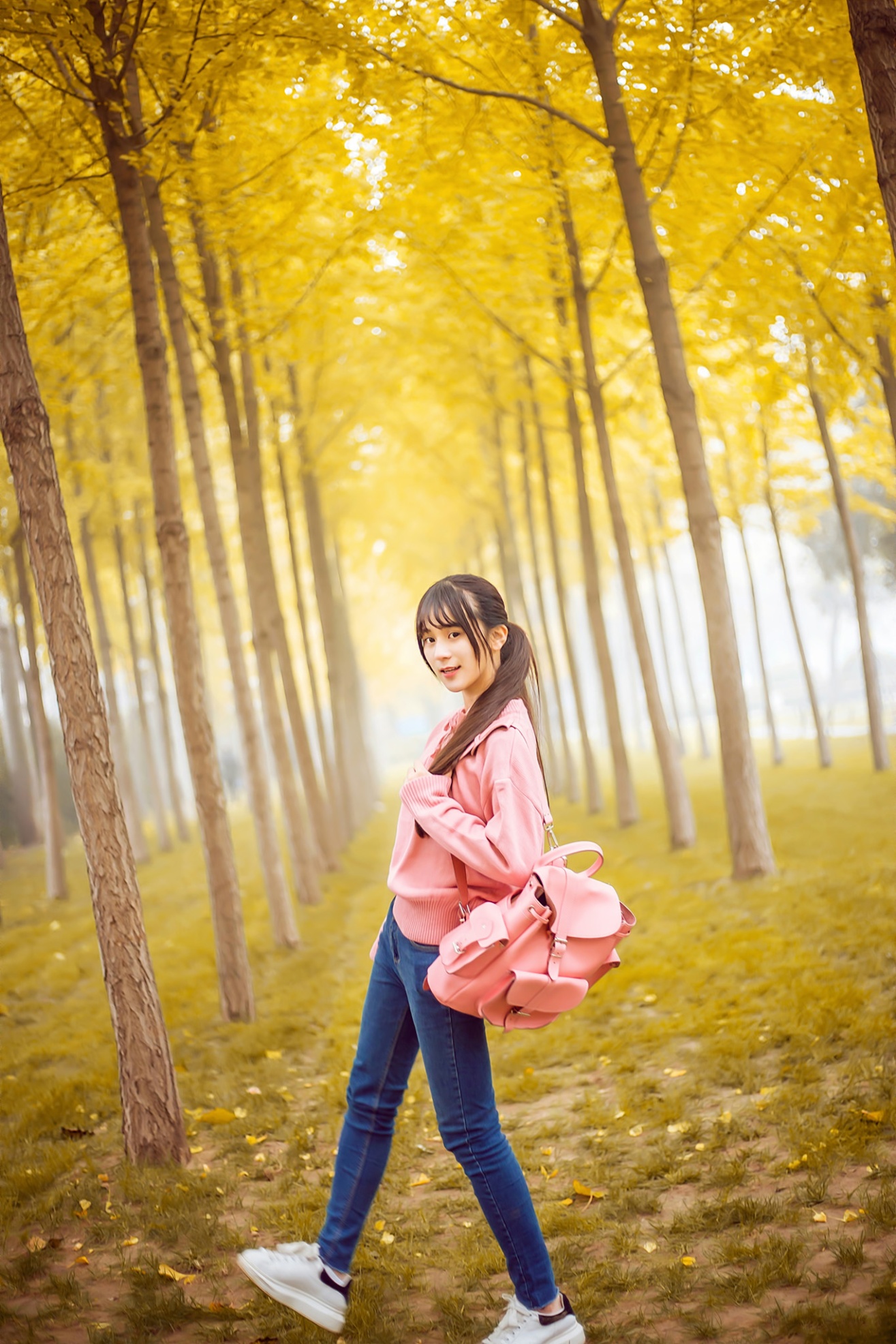 小清新美女冬季户外写真照片(第10页)