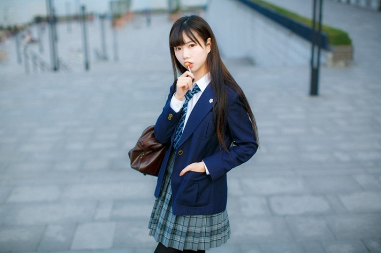 日本二次元JK制服少女户外写真图片(第11页)