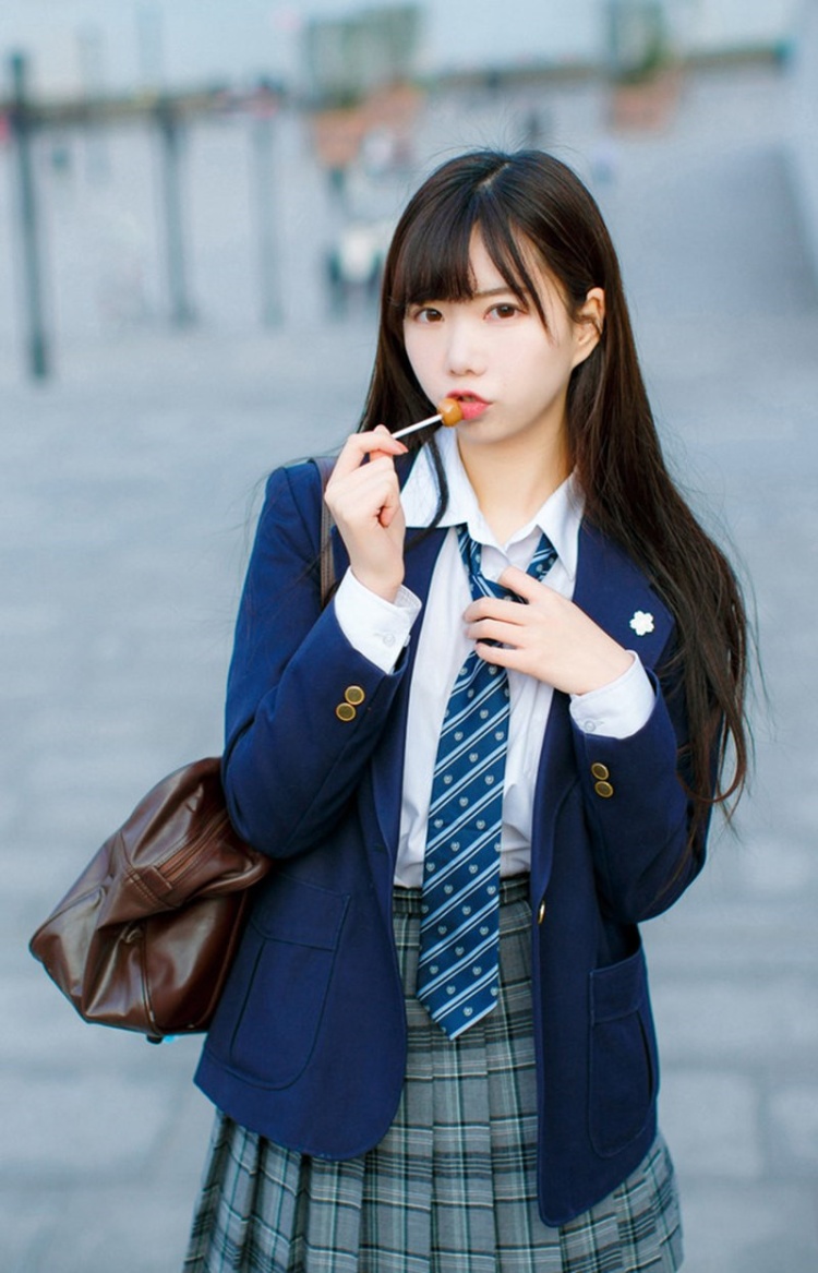 日本二次元JK制服少女户外写真图片(第15页)