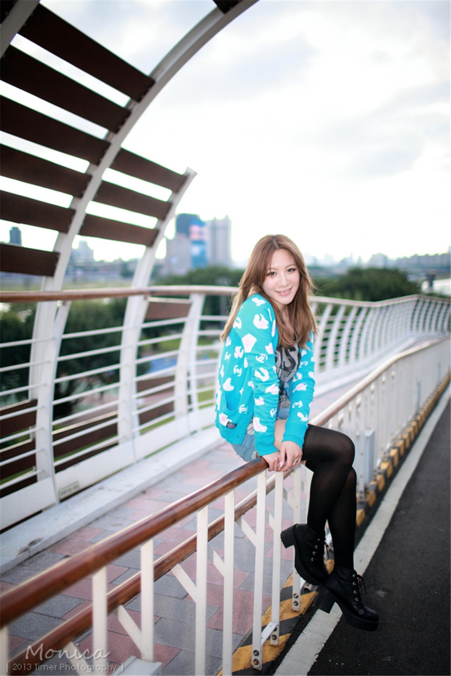 台湾清纯美女小橘户外写真照片(第21页)