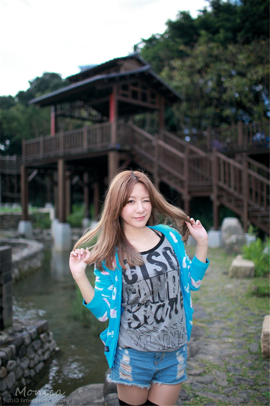 台湾清纯美女小橘户外写真照片(第32页)