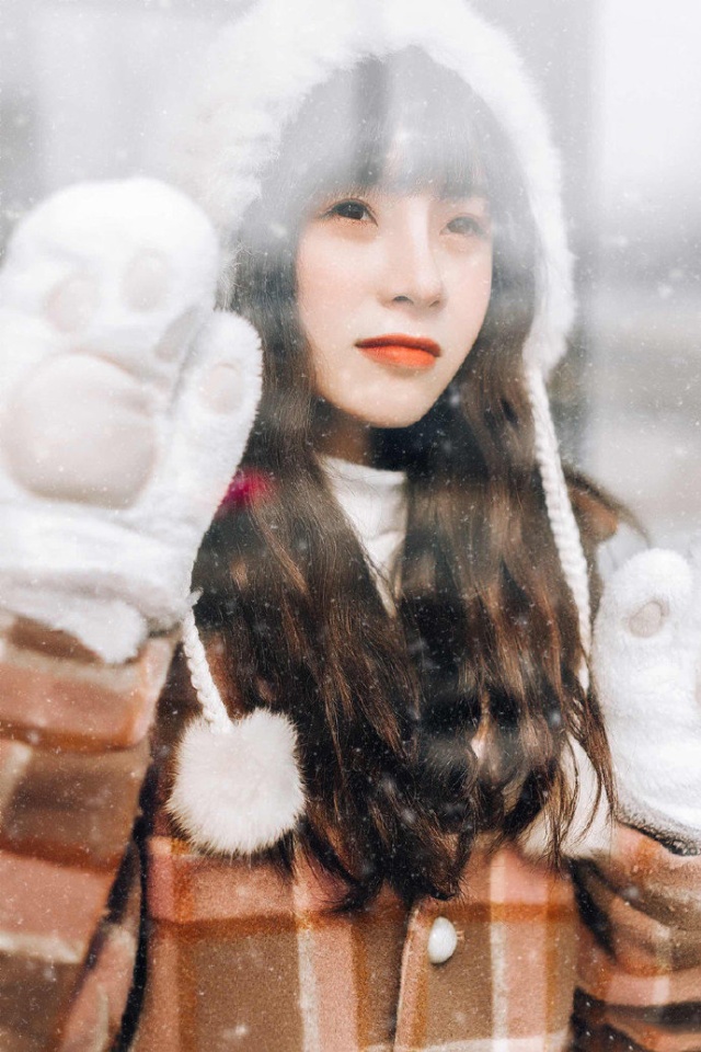 小清新美女冬日可爱写真图片(第9页)