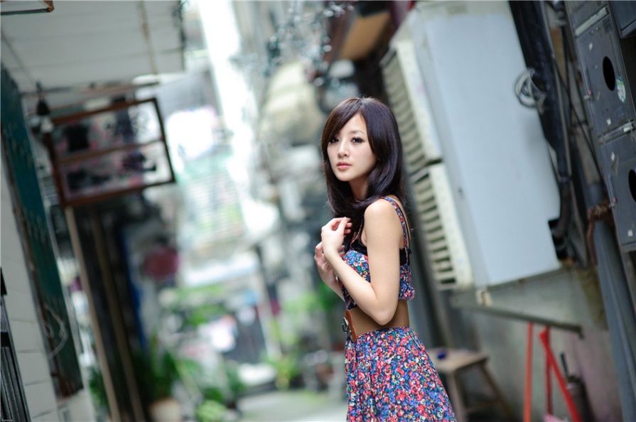 养眼美女果子MM张凯洁街拍时尚写真照片(第22页)