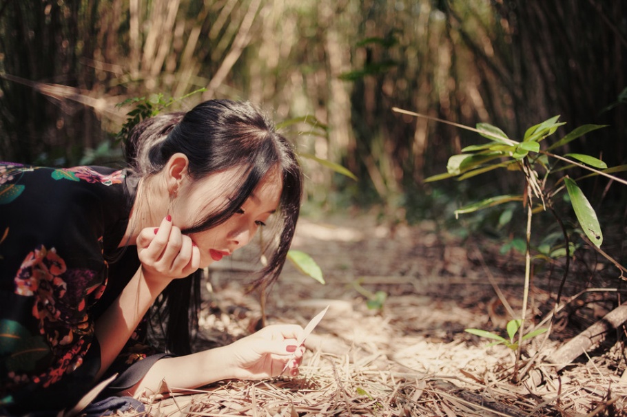 日本清纯美女竹林唯美写真图片(第18页)