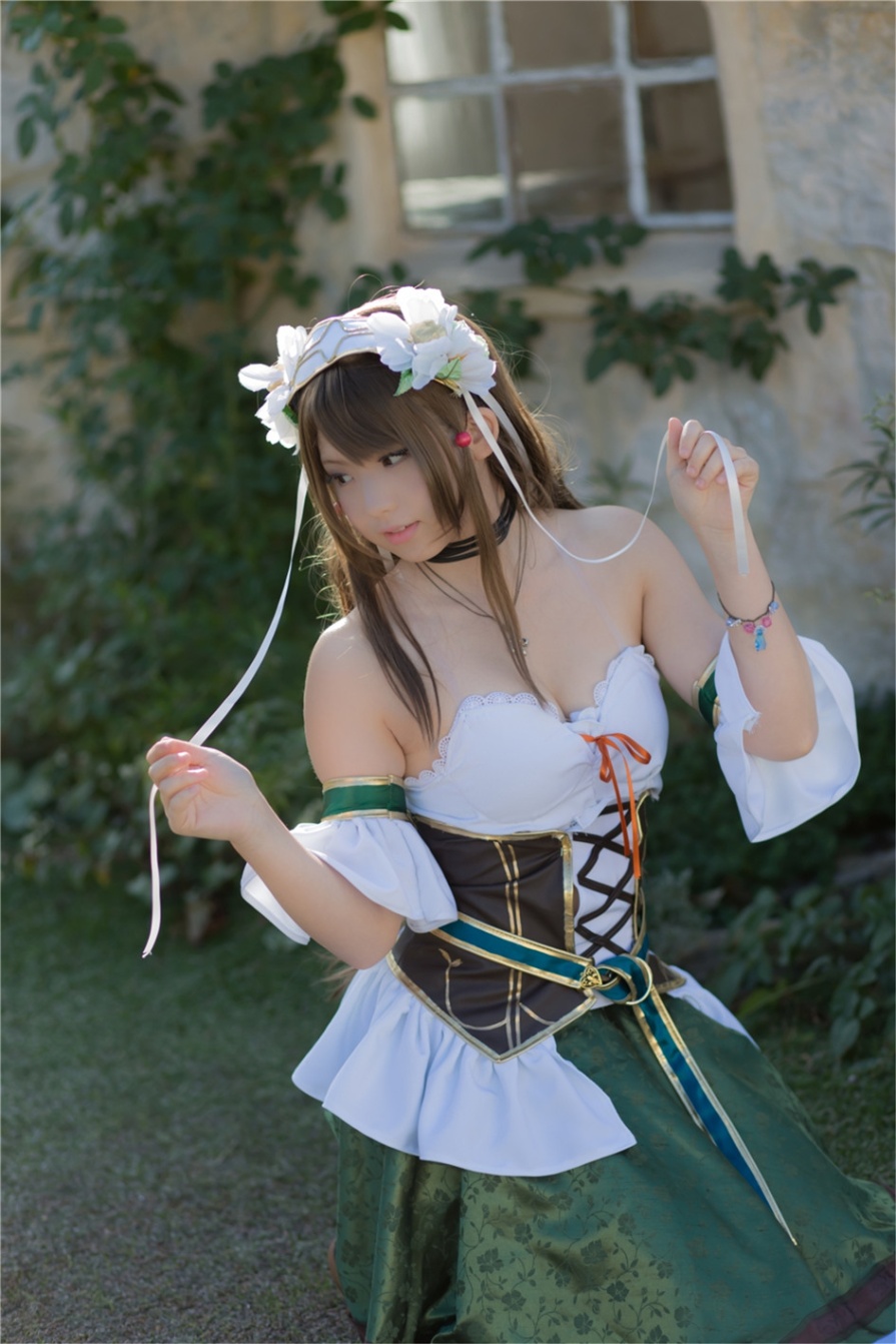 清纯美女Enako户外女仆装写真图片(第39页)