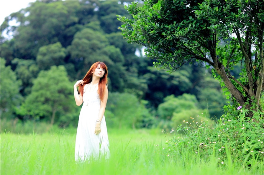 台湾清纯美女小静荷花池唯美写真照片(第39页)