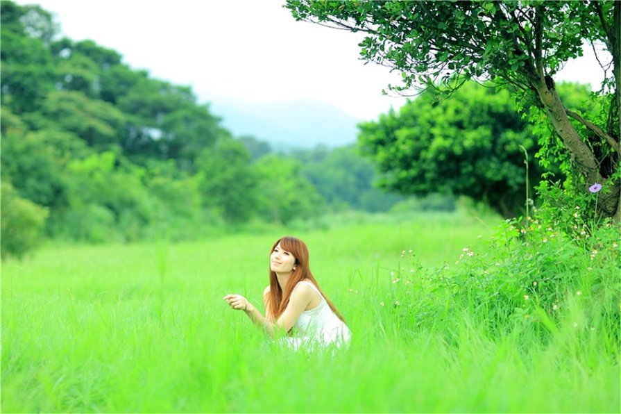 台湾清纯美女小静荷花池唯美写真照片(第42页)