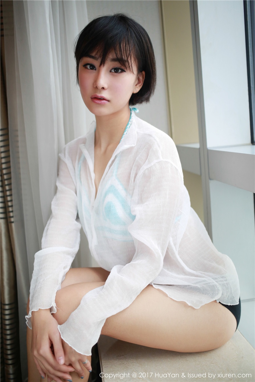 宅男女神艺蕾透视装性感内衣私拍照片(第25页)