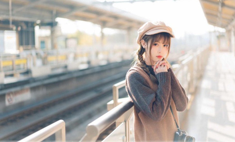 超甜美日本女生户外街拍照片(第3页)