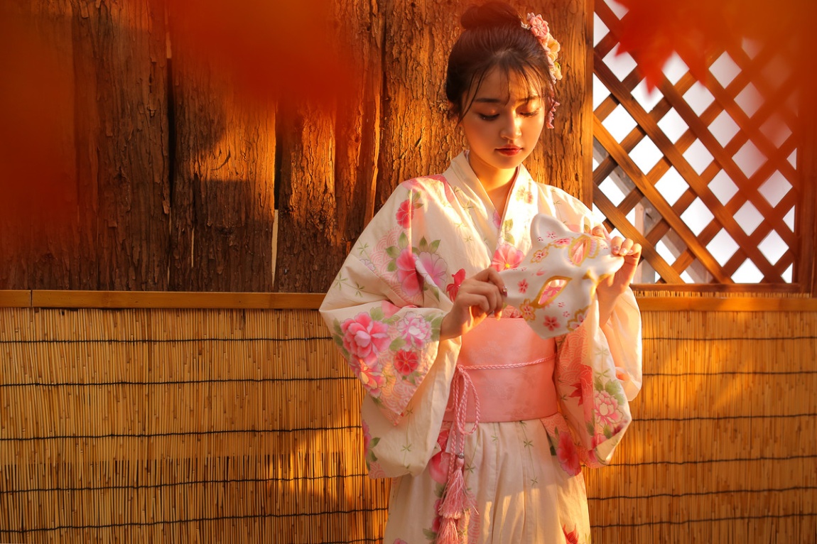 日本甜美和服少女日光浴写真图片(第5页)