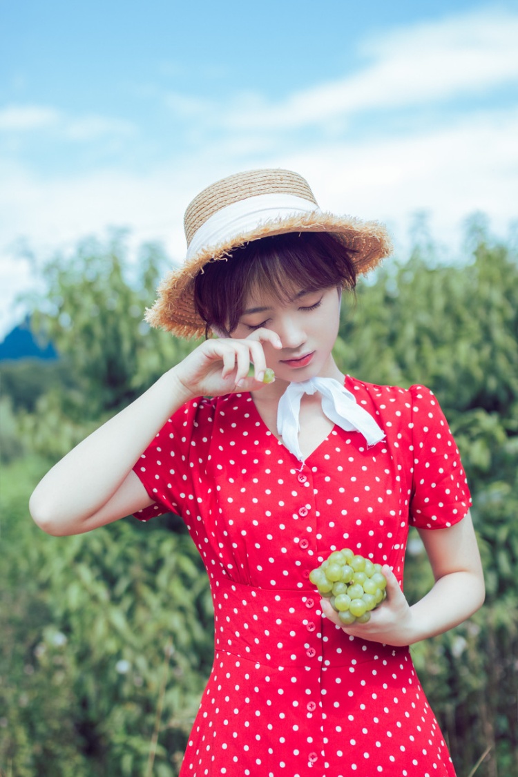 草帽美女户外小清新写真照片(第3页)