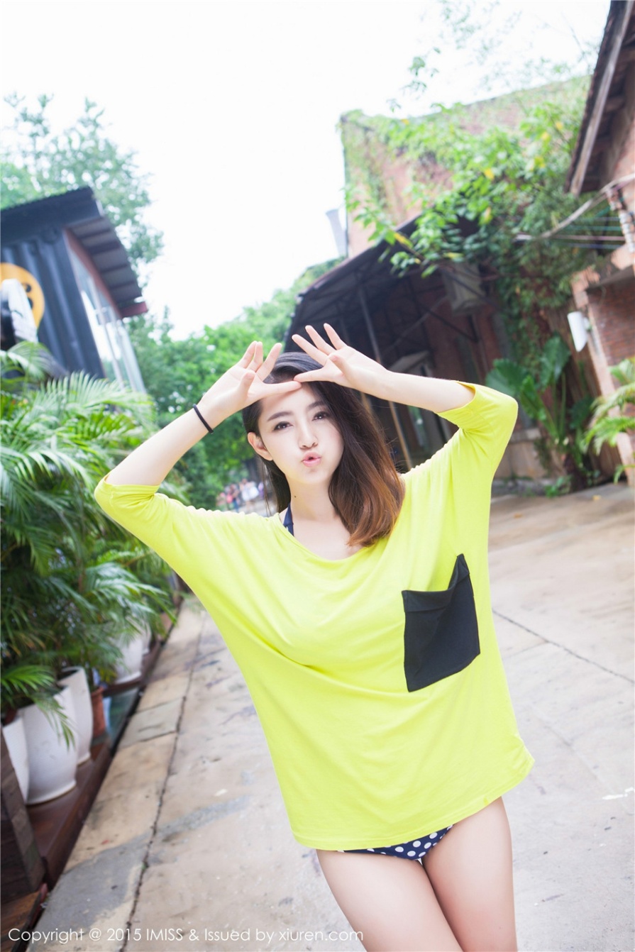 白皙粉嫩嫩模夏茉GIGI室外比基尼美乳写真照片(第20页)