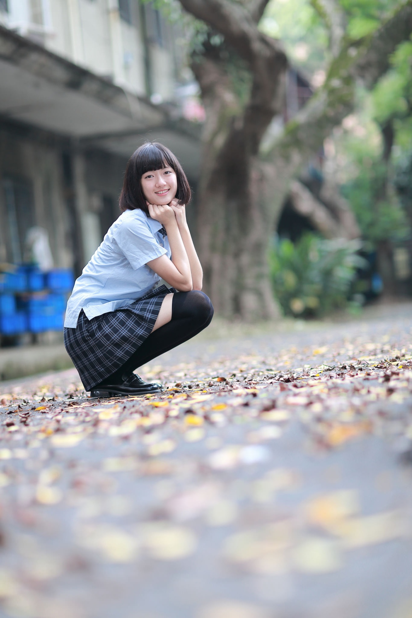 短发高冷美女包臀短裤街拍图片(第14页)