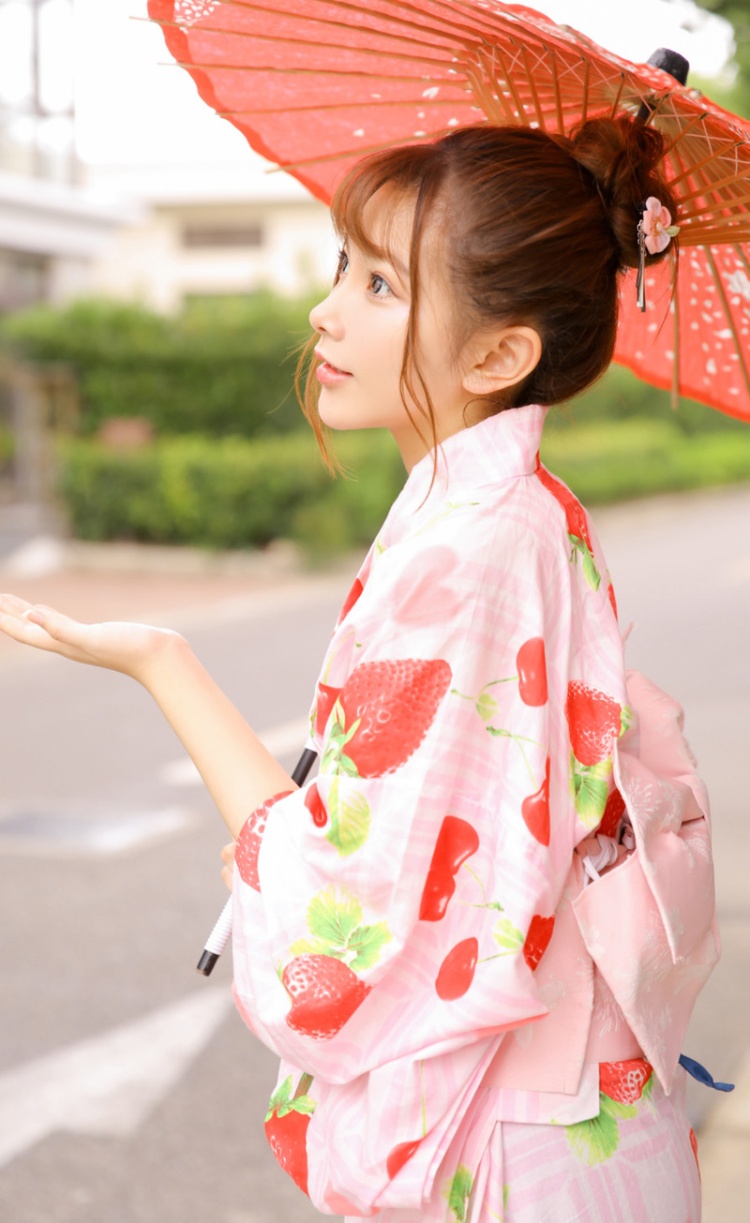 日本和服美少女户外街拍照片(第4页)