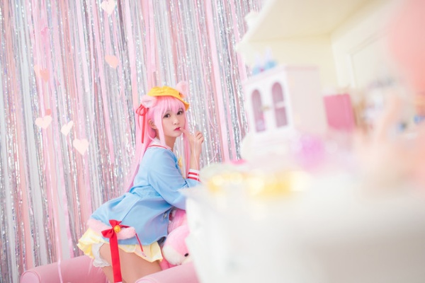 日本少女cosplay《Candy Rain》粉红写真图片(第3页)