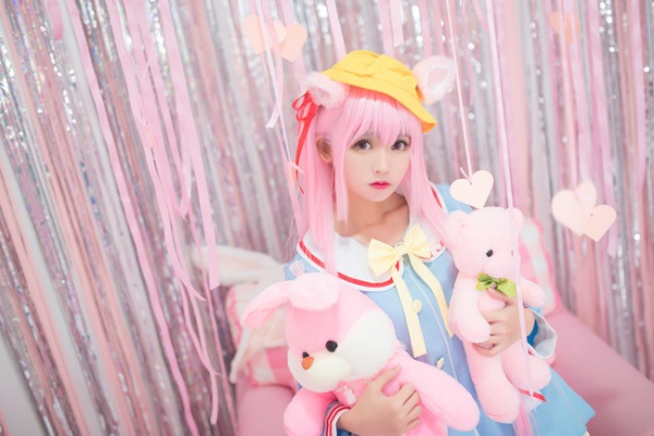 日本少女cosplay《Candy Rain》粉红写真图片(第8页)