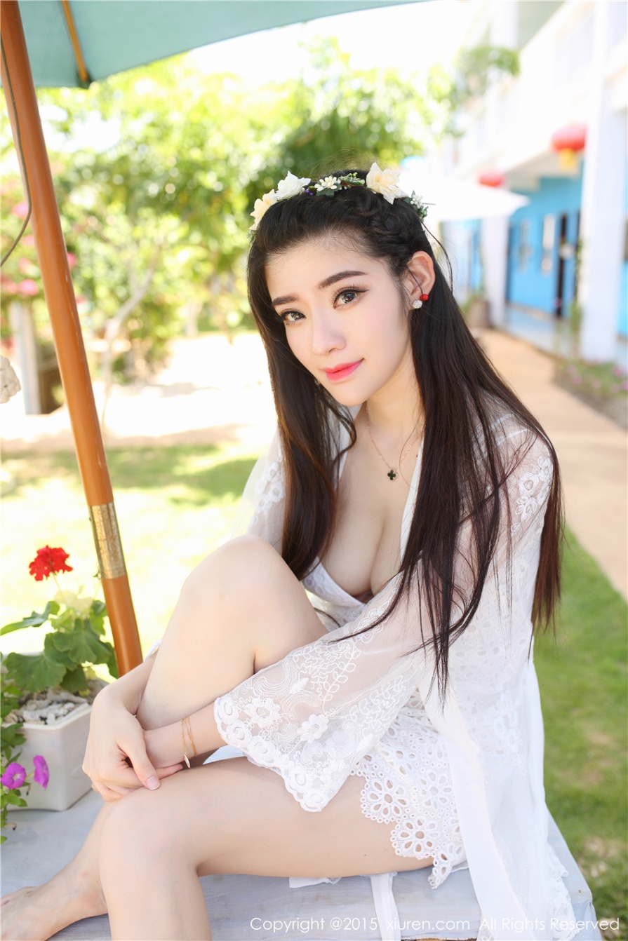 巨乳美女容容容Alice涠洲岛海边性感比基尼写真图片(第31页)