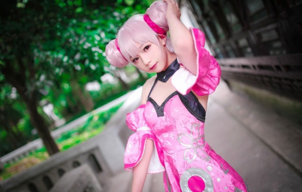 王者荣耀小乔cosplay白丝美腿室外写真图片(第3页)