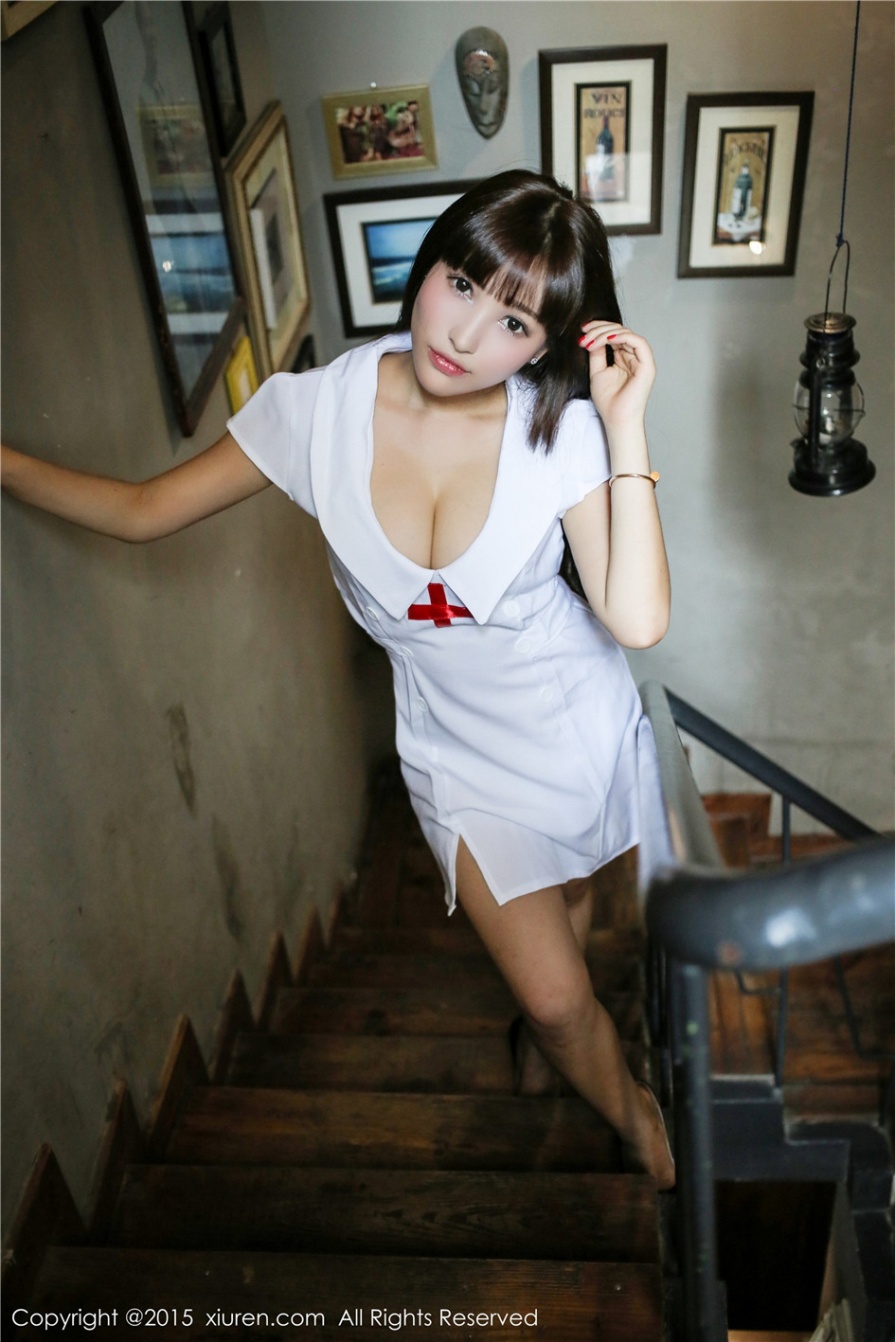 超可爱嫩模美女Nic妮可可情趣护士装爆乳诱惑写真(第63页)