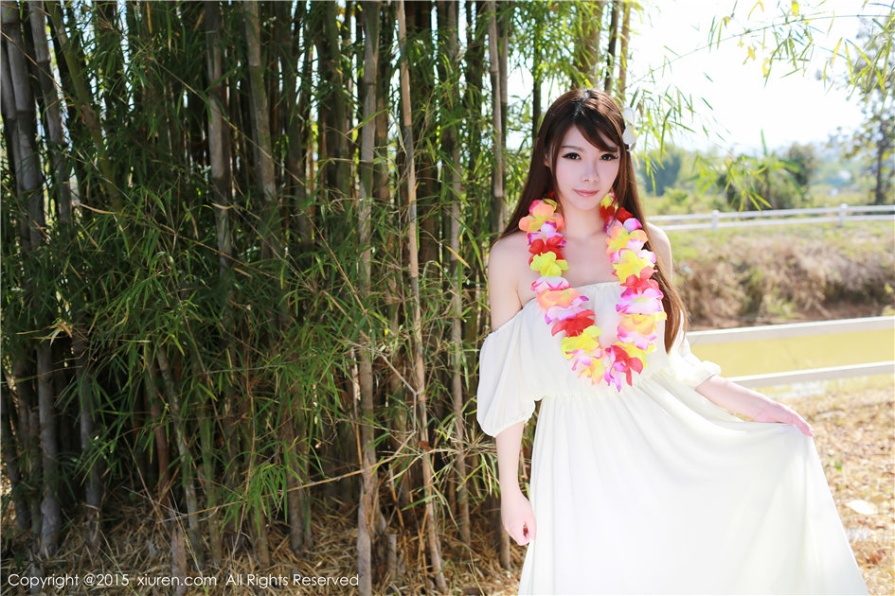 清纯美女MARA醬户外性感比基尼雪白乳沟诱惑写真图片(第33页)