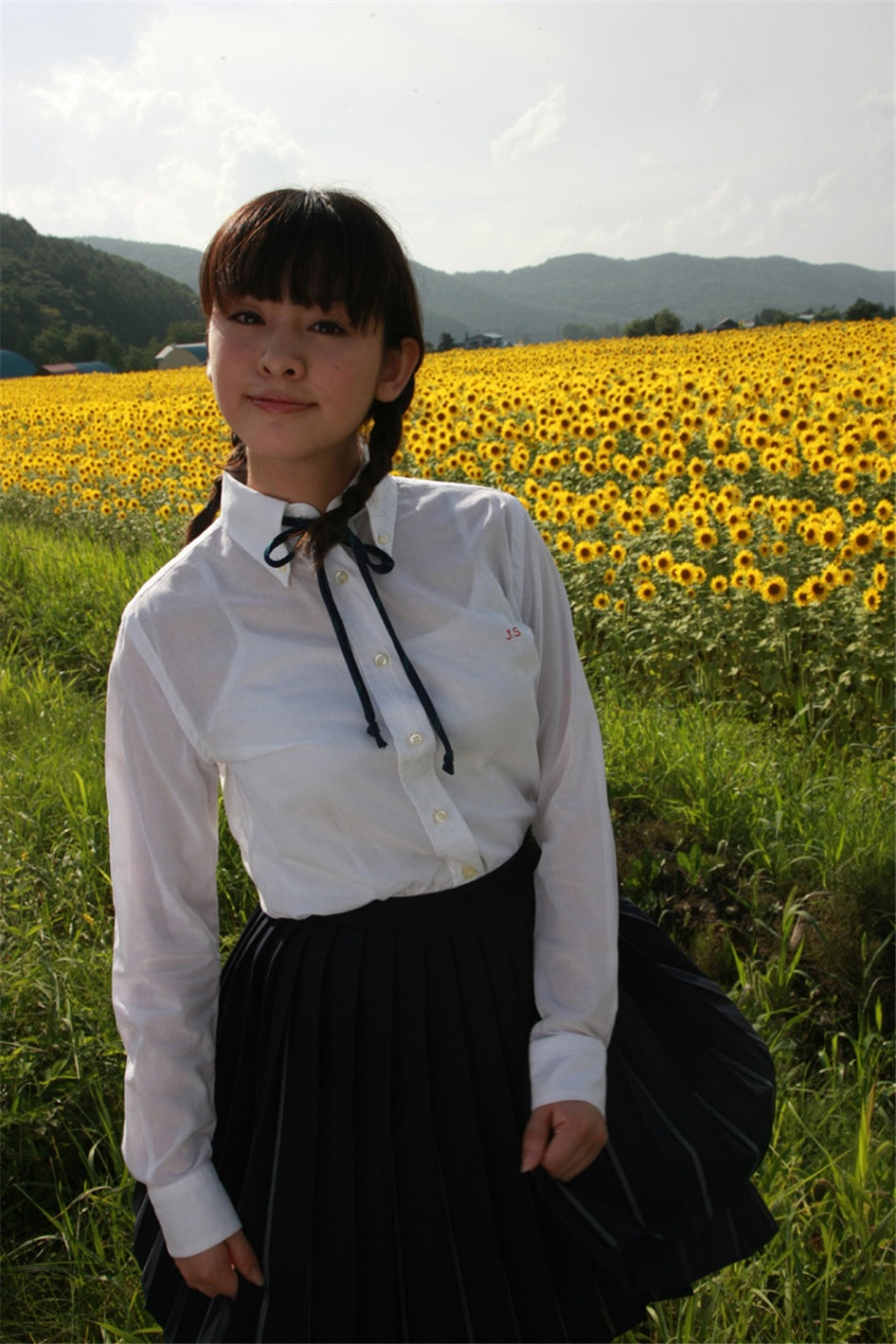 日本美少女菅谷梨沙子JK制服写真照片(第60页)