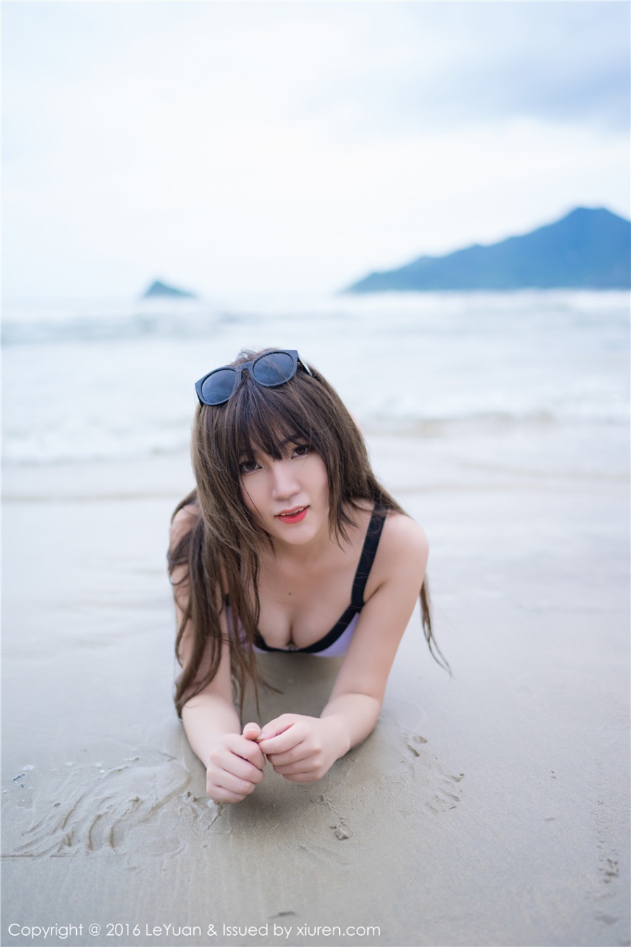 风骚美女冷不丁海边性感内衣写真图片(第32页)