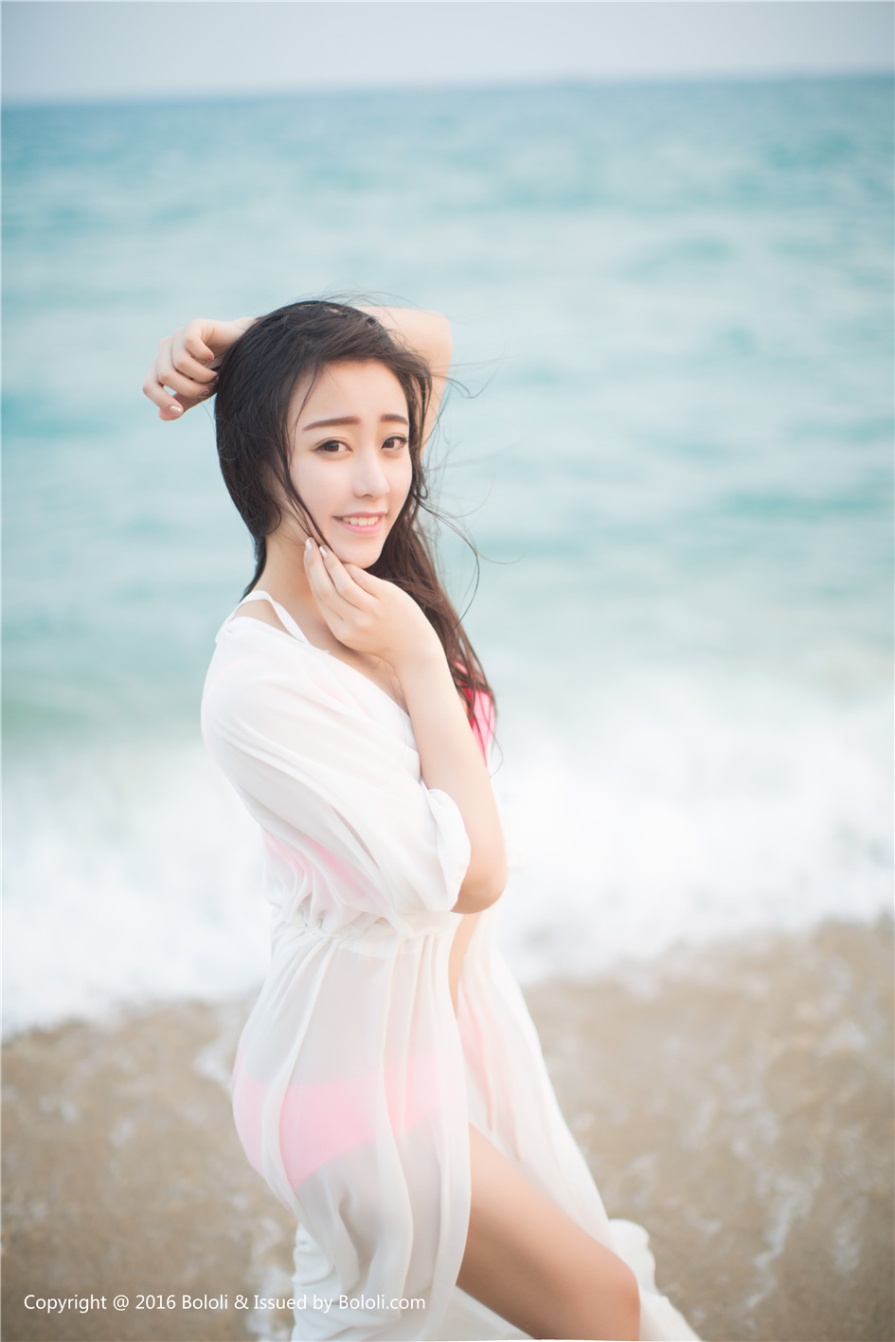 小清新美少女朵比DOBBY户外比基尼白皙爆乳诱惑写真(第75页)