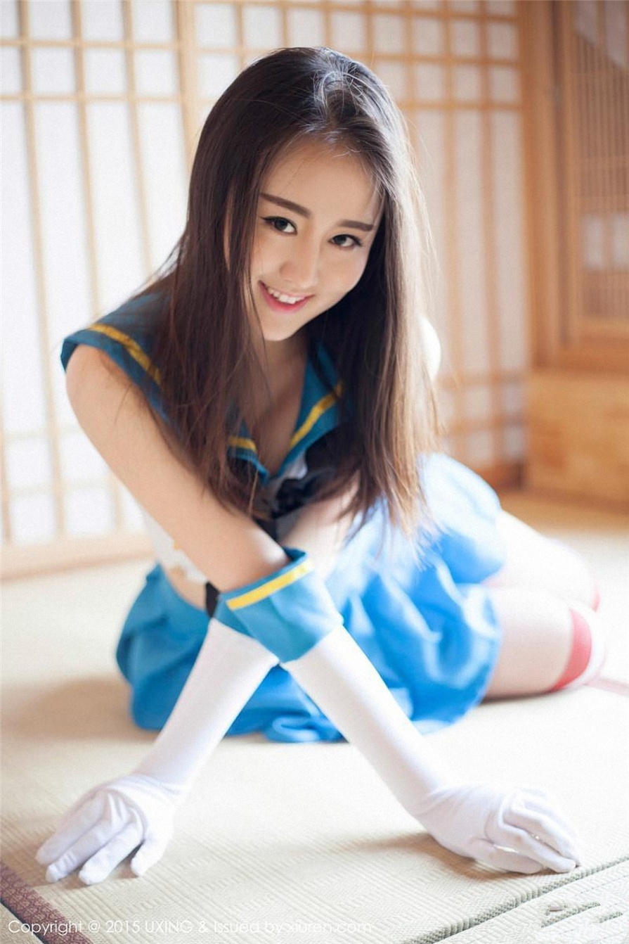 小清新美女模特王朝朝性感泳装美乳诱惑写真图片(第10页)