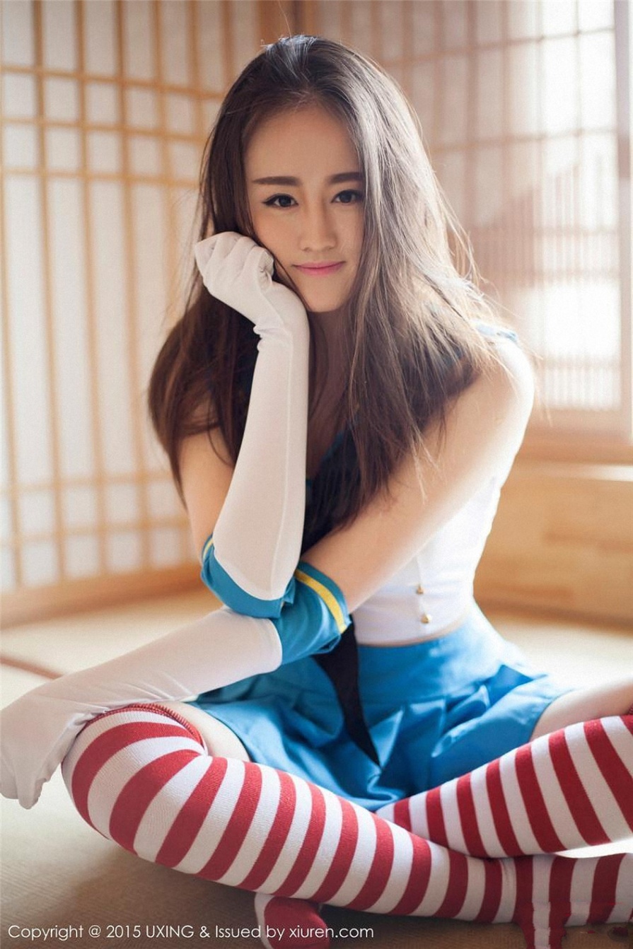 小清新美女模特王朝朝性感泳装美乳诱惑写真图片(第16页)