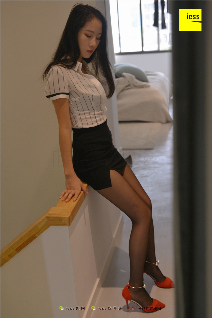 红色高跟鞋美女宝姿楼梯间黑丝诱惑写真图片(第31页)