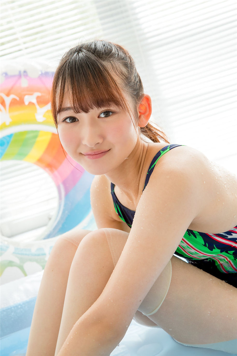 日本少女近藤あさみ室内高叉泳装写真照片(第43页)
