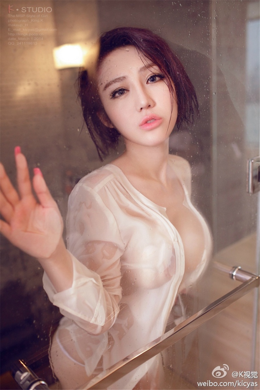极品美女浴室透视装湿身诱惑亚洲人体艺术写真(第4页)