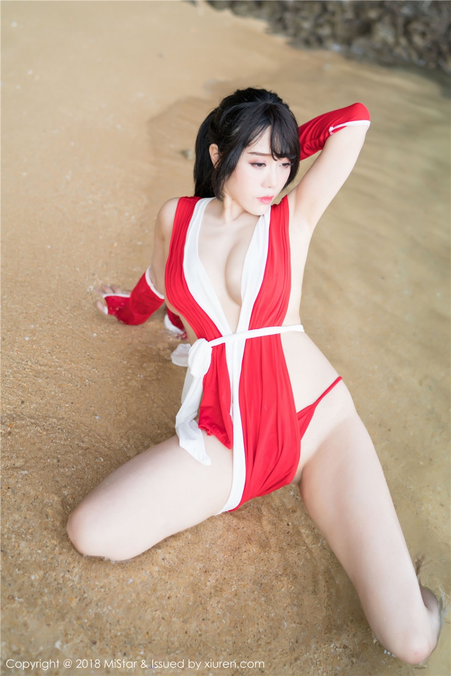 性感美女兜豆靓Youlina诱人美乳人体艺术cosplay不知火舞写真图片(第13页)