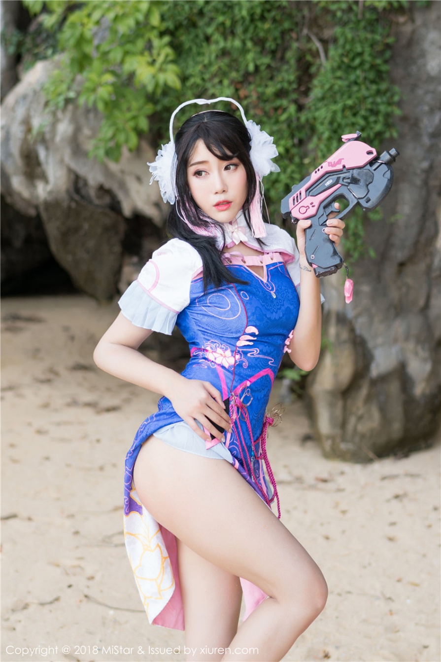 性感美女兜豆靓Youlina诱人美乳人体艺术cosplay不知火舞写真图片(第23页)