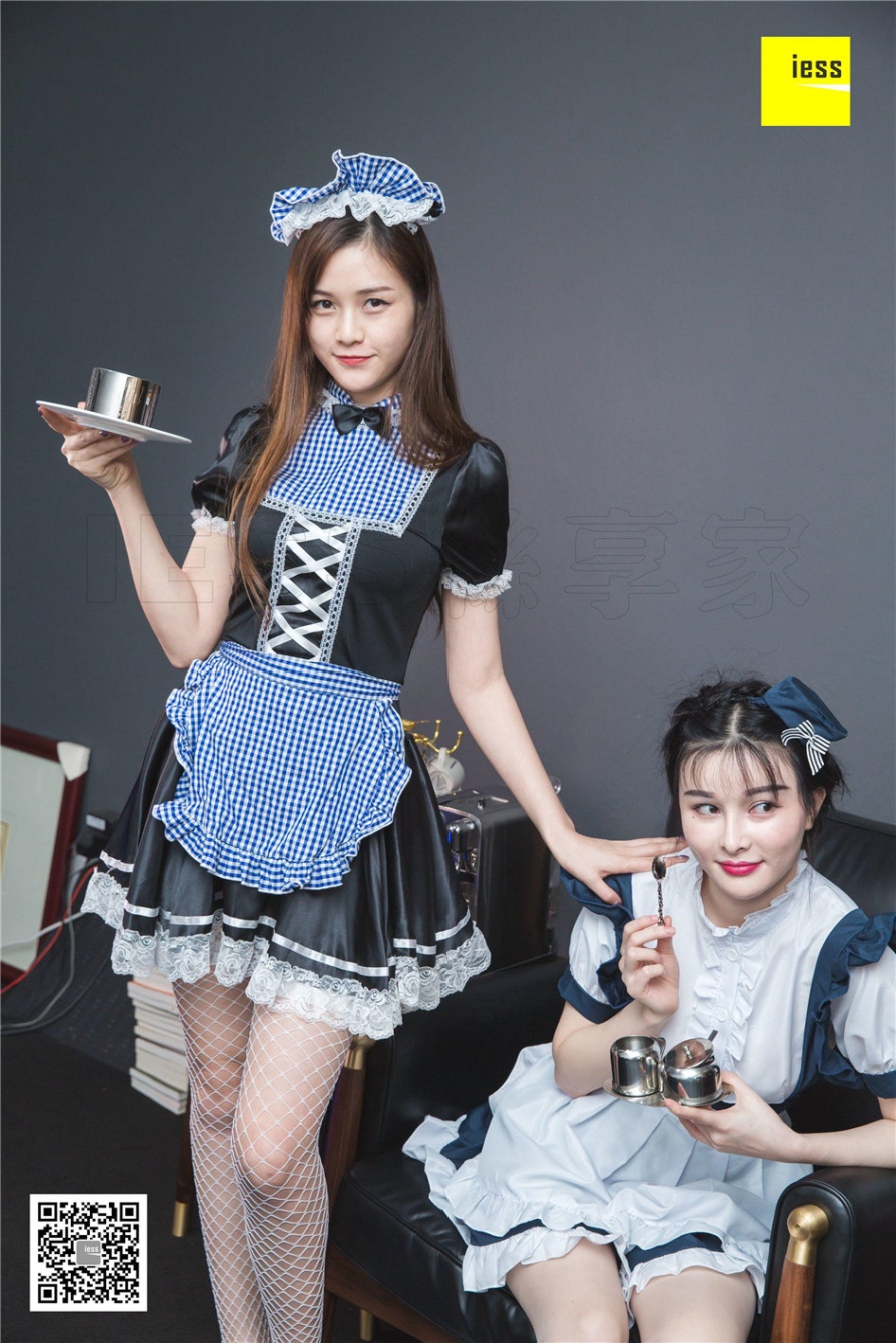 极品美女九妹&amp;梦梦女仆制服私房写真照片(第44页)