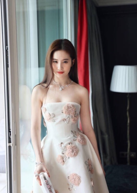 美女明星刘亦菲红地毯低胸图片(第7页)
