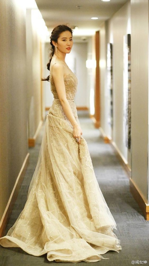 美女明星刘亦菲在电影节上图片(第2页)