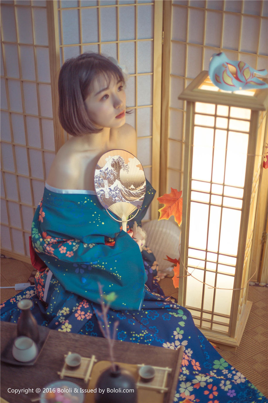 萝莉美女库库和服性感香肩诱惑私房写真图片(第4页)